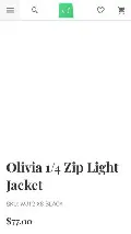 Frame #5 - demo.vuestorefront.io/olivia-1-4-zip-light-jacket.html?childSku=WJ12-XS-Black