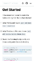 Frame #2 - nextra.vercel.app/docs/get-started